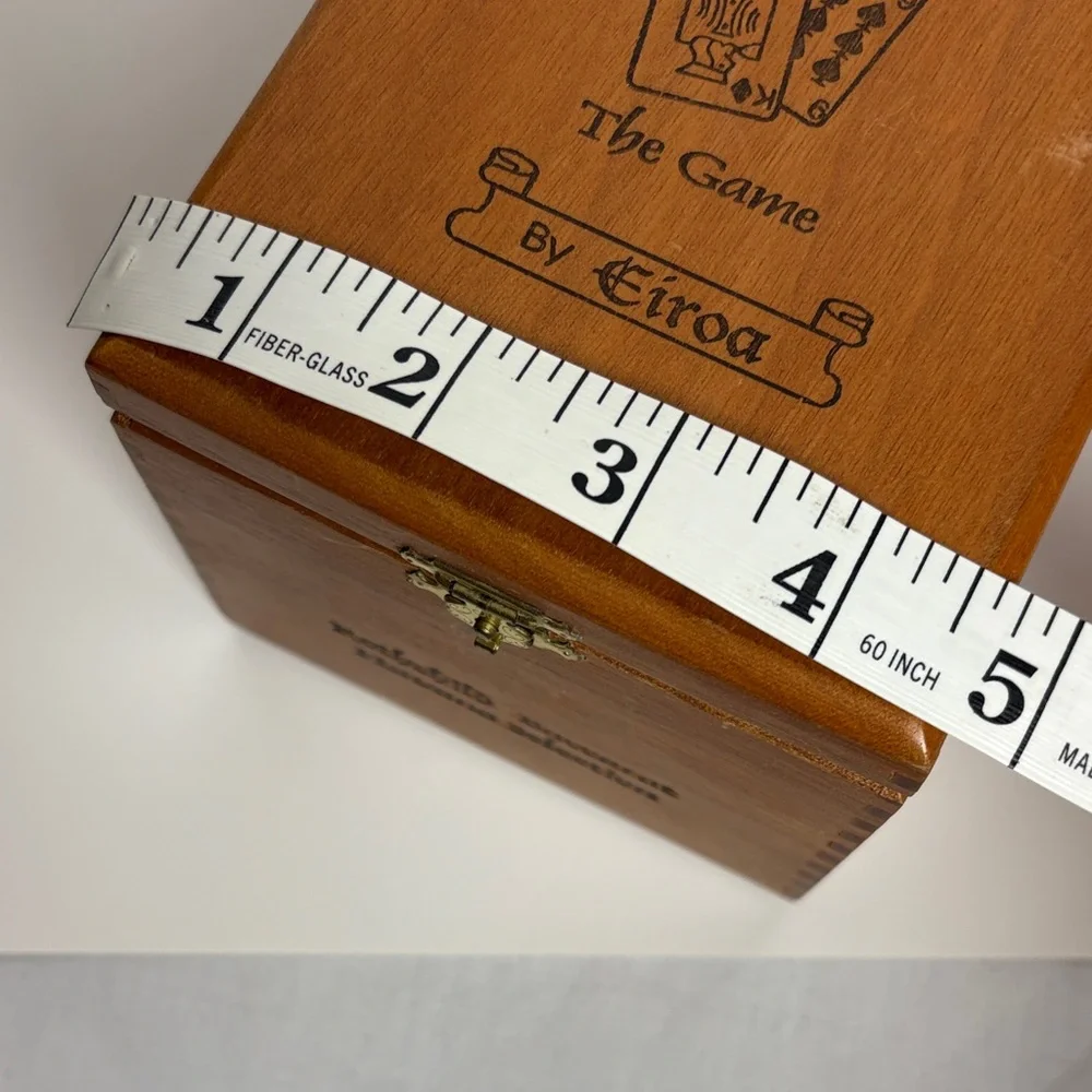 Baccarat Brown Wooden Box